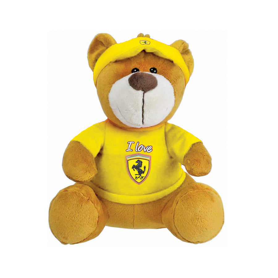 Scuderia Ferrari I LOVE Teddy Bear Yellow