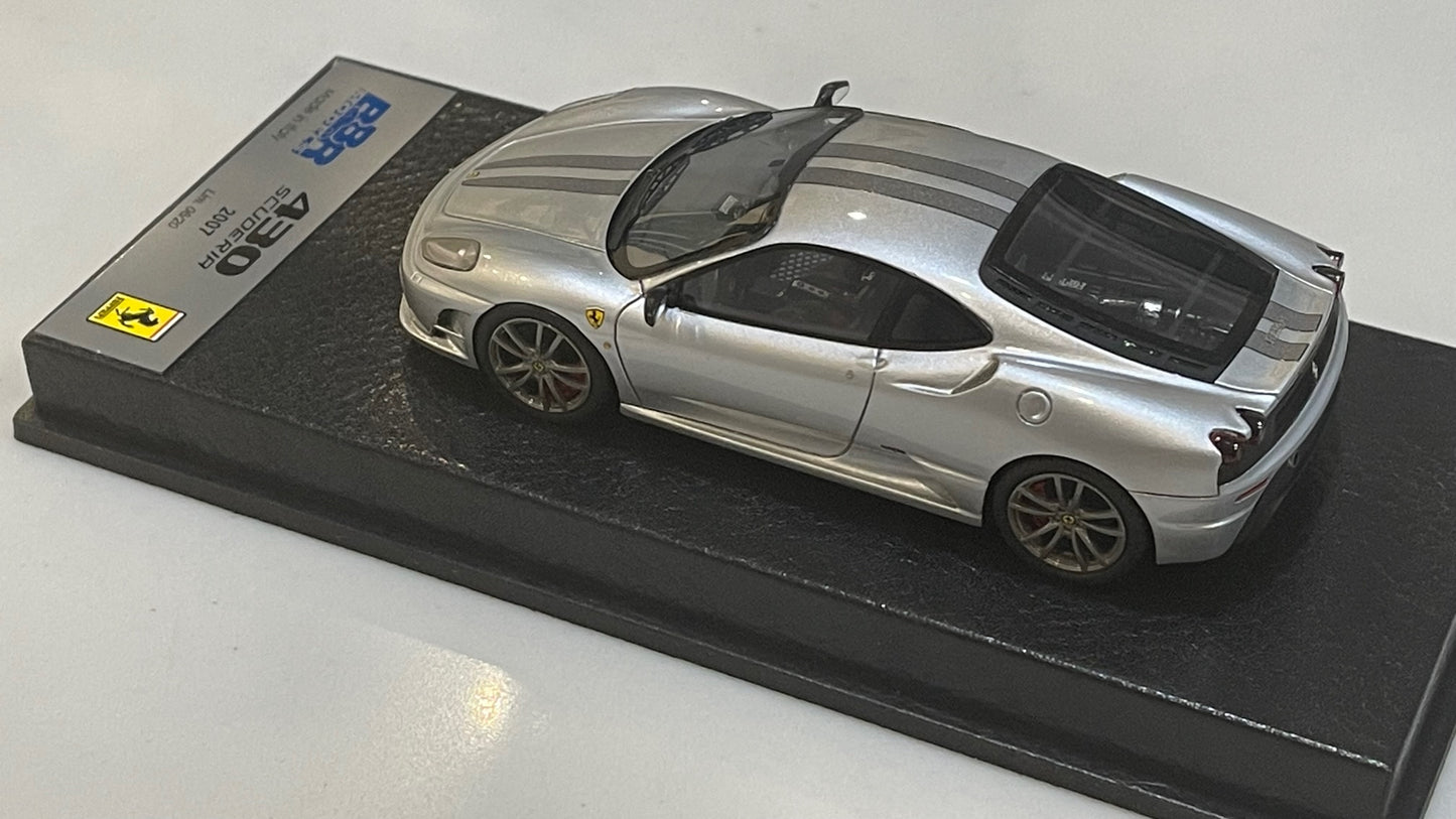 BBR 1/43 Ferrari F430 Scuderia 2008 Silver BBR200-101