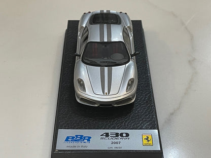 BBR 1/43 Ferrari F430 Scuderia 2008 Silver BBR200-101
