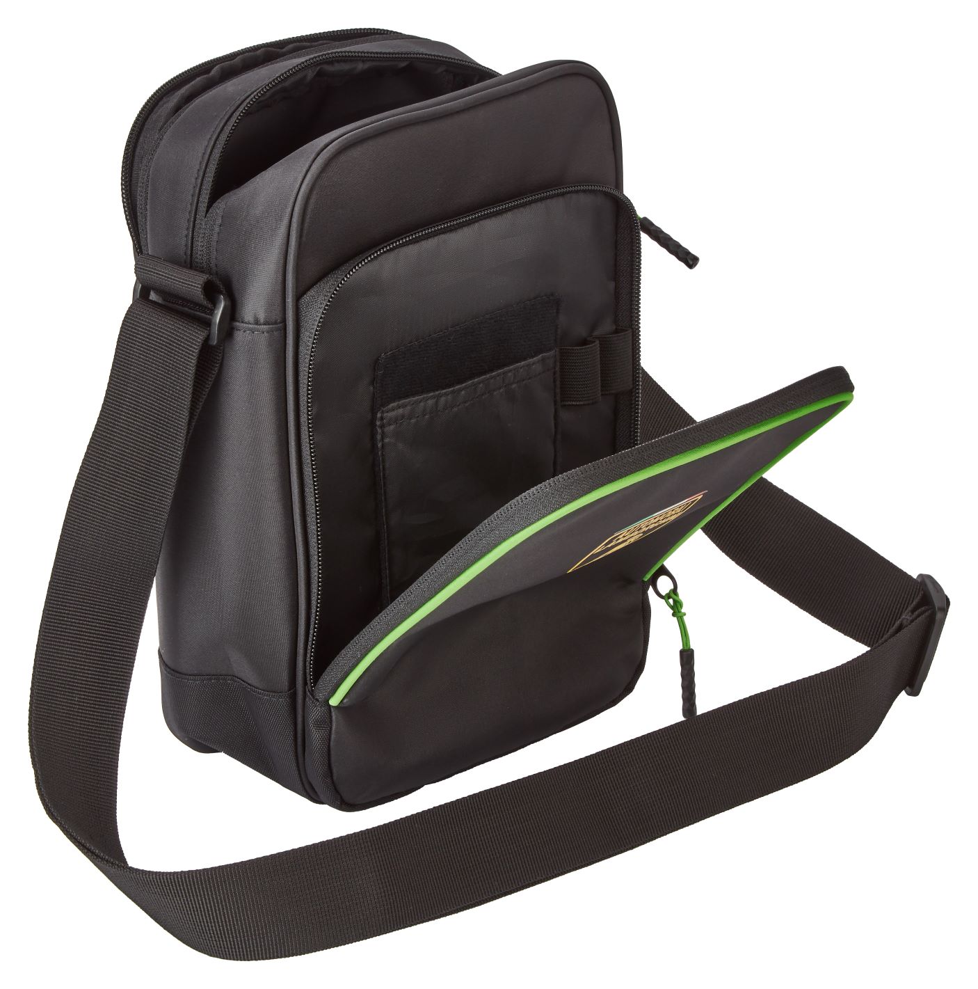 Lamborghini Squadra Corse Team Shoulder Bag Black