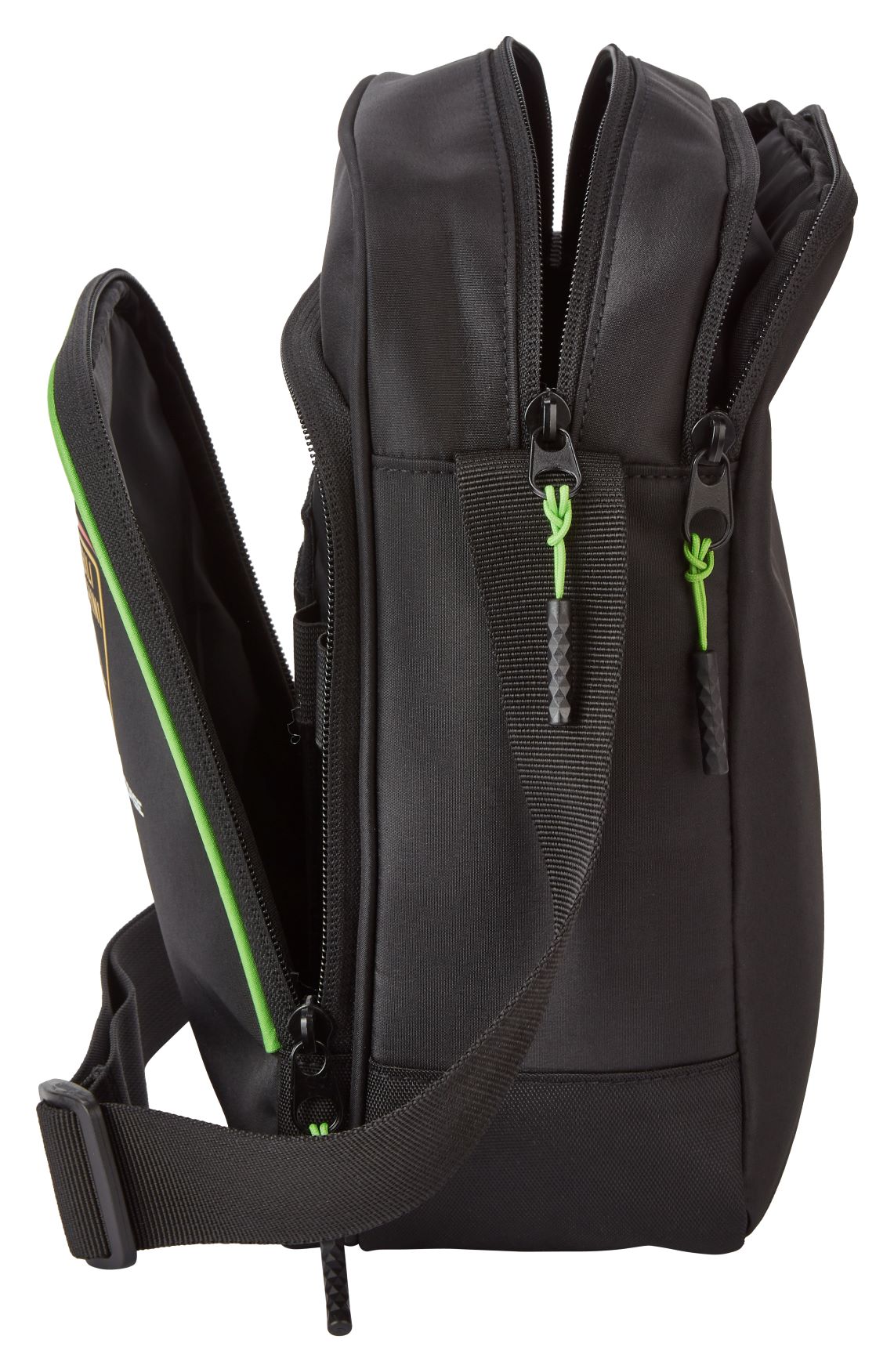 Lamborghini Squadra Corse Team Shoulder Bag Black
