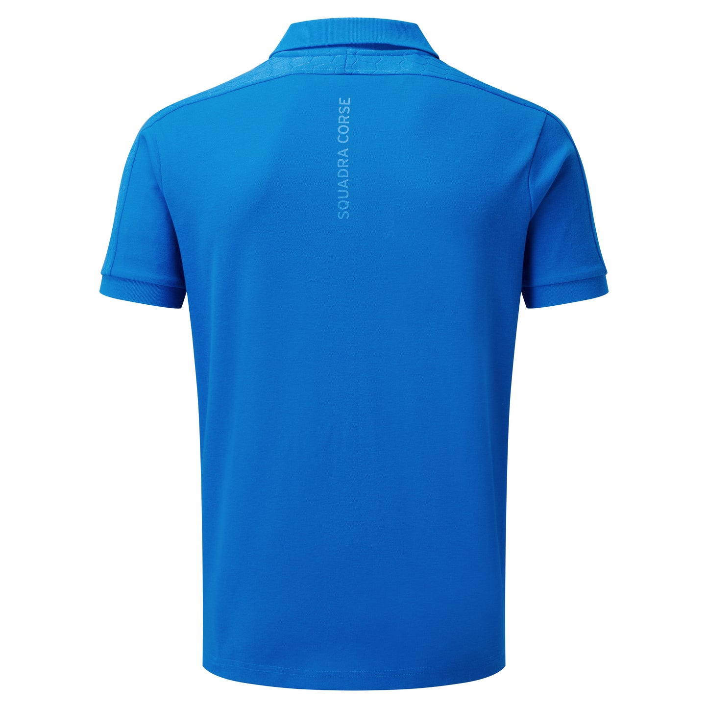 Lamborghini Squadra Corse Men's Travel Polo Shirt Blue
