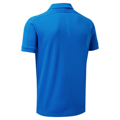 Lamborghini Squadra Corse Men's Travel Polo Shirt Blue