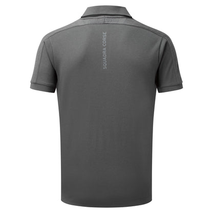 Lamborghini Squadra Corse Men's Travel Polo Shirt Grey