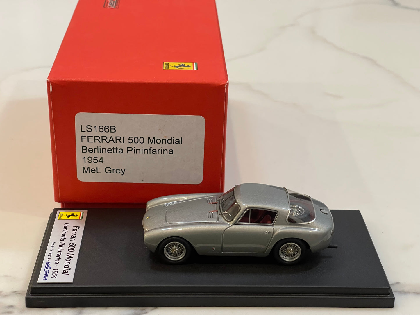 Looksmart 1/43 Ferrari 500 Mondial Berlinetta 1954 Met. Grey LS166B