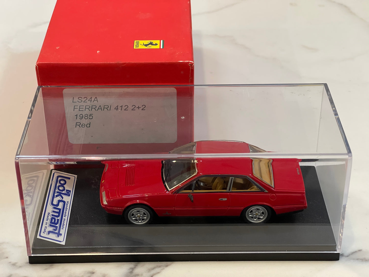 Looksmart 1/43 Ferrari 412 2+2 1985 Red LS24A