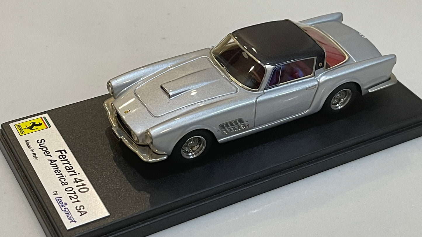 Looksmart 1/43 Ferrari 410 Super America 0721SA 1957 Met. Grey/Dark Grey LS44A