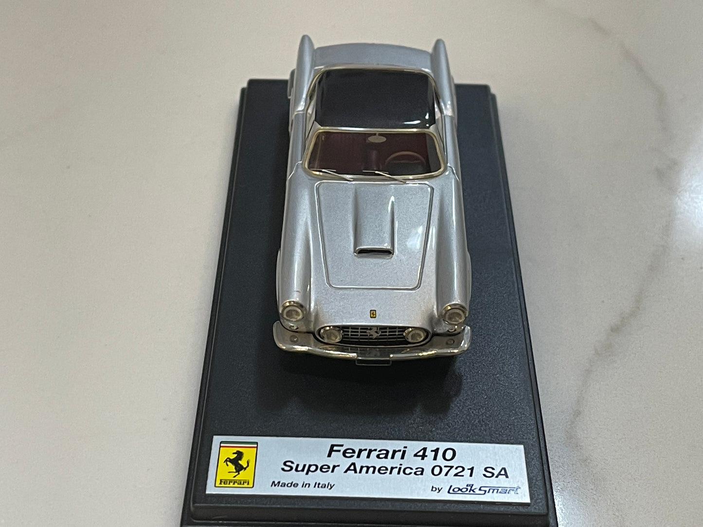 Looksmart 1/43 Ferrari 410 Super America 0721SA 1957 Met. Grey/Dark Grey LS44A