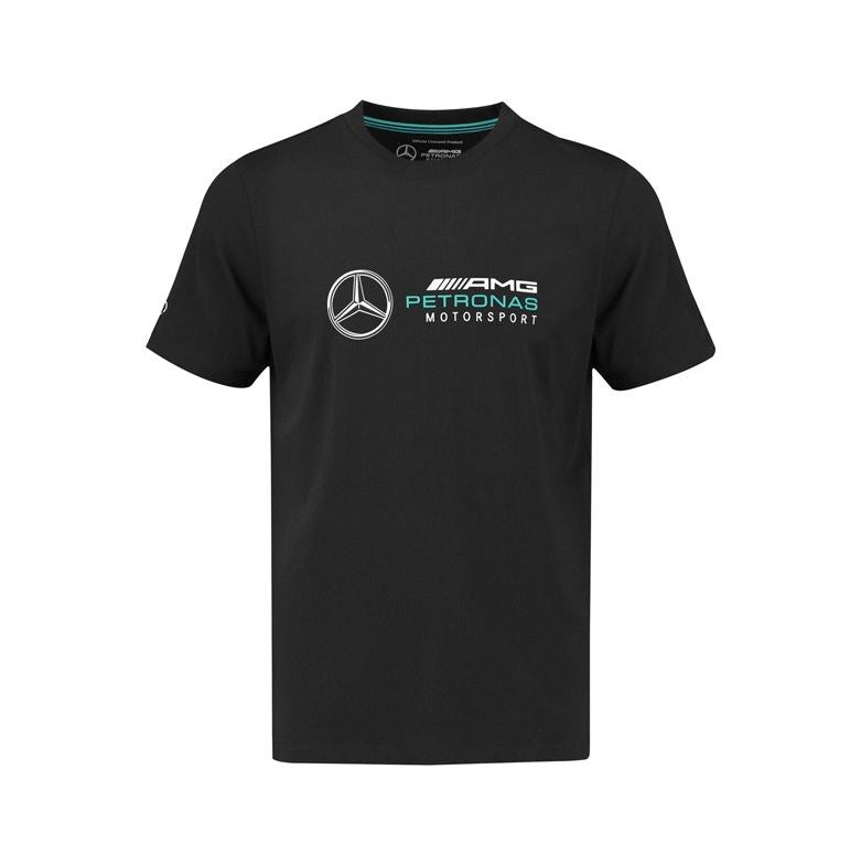 Mercedes AMG Petronas Motorsport Kid's Logo T-Shirt Black