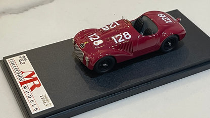 MR 1/43 Ferrari 125 Sport GP Pescara 1947 Dark Red No. 128 MR03