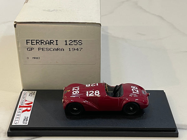 ☆レア絶版*BBR*1/43*Ferrari 125 #21 当たろ 1947 GP