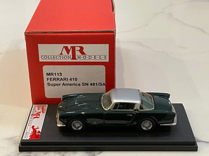 MR 1/43 Ferrari 410 Superamerica Series I 0481SA 1956 Dark Green/Silver MR113