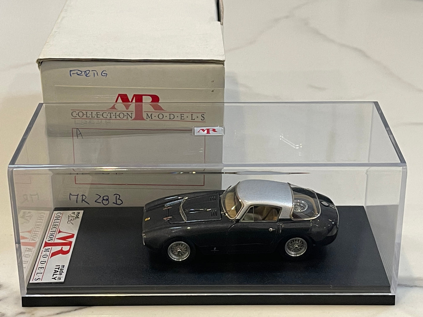 MR 1/43 Ferrari Tipo 166 MM/53 Pininfarina 1953 Dark Grey/Silver MR28B
