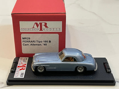MR 1/43 Ferrari 166 S Berlinetta Allemano 1948 Light Blue MR29