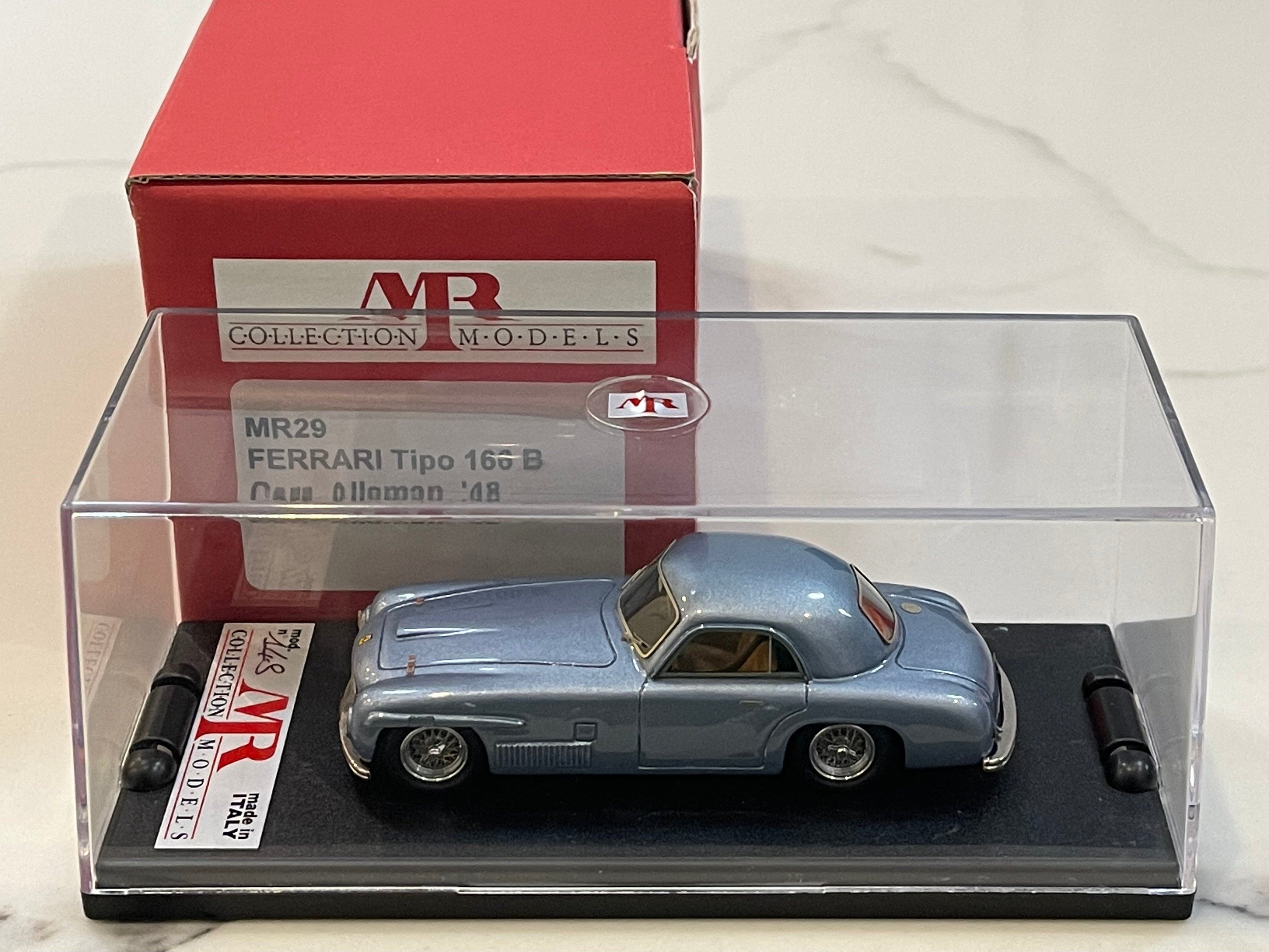 MR 1/43 Ferrari 166 S Berlinetta Allemano 1948 Light Blue MR29