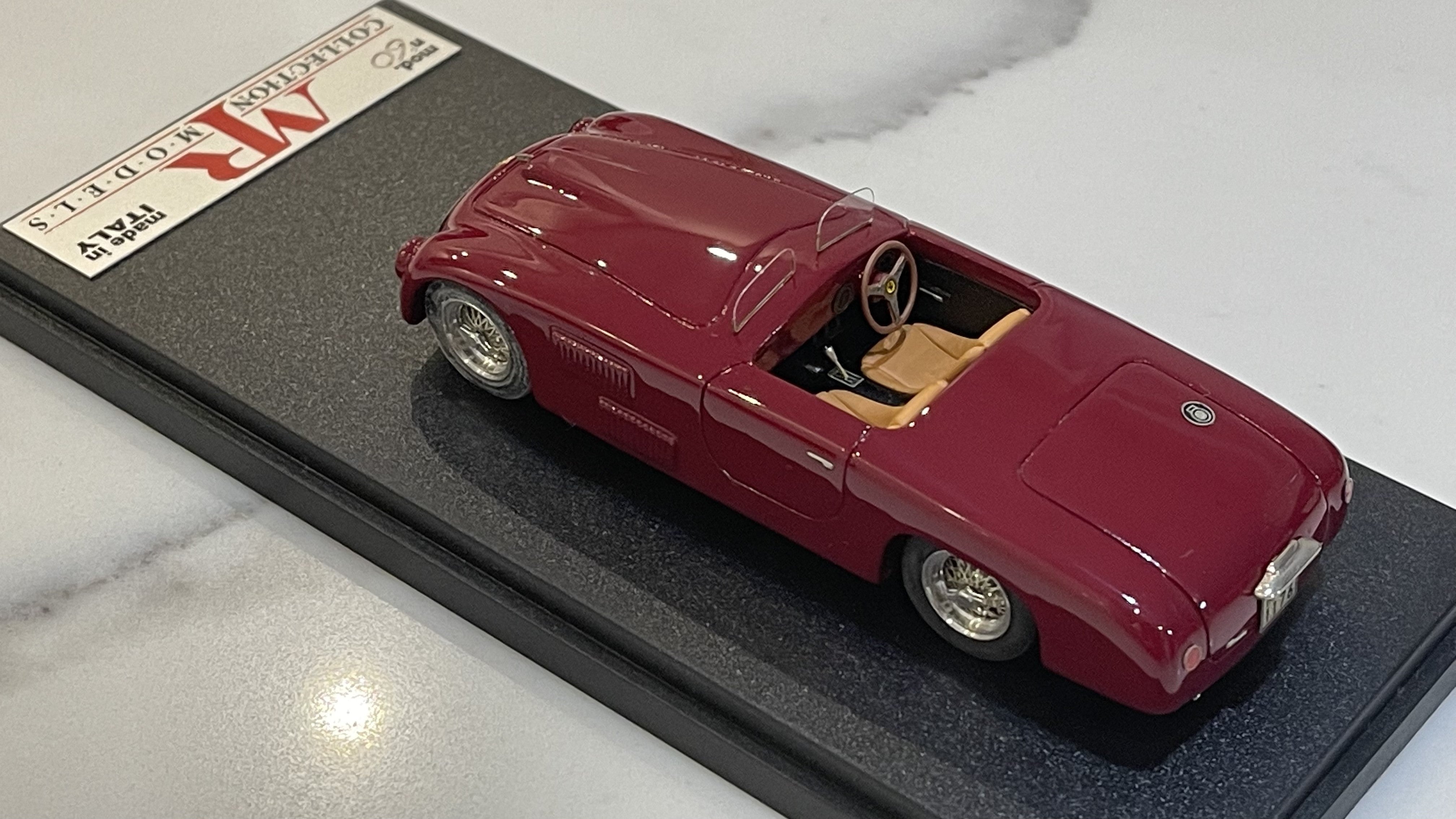 MR 1/43 Ferrari 166 Berlinetta Allemano Spider 1948 Dark Red MR32A