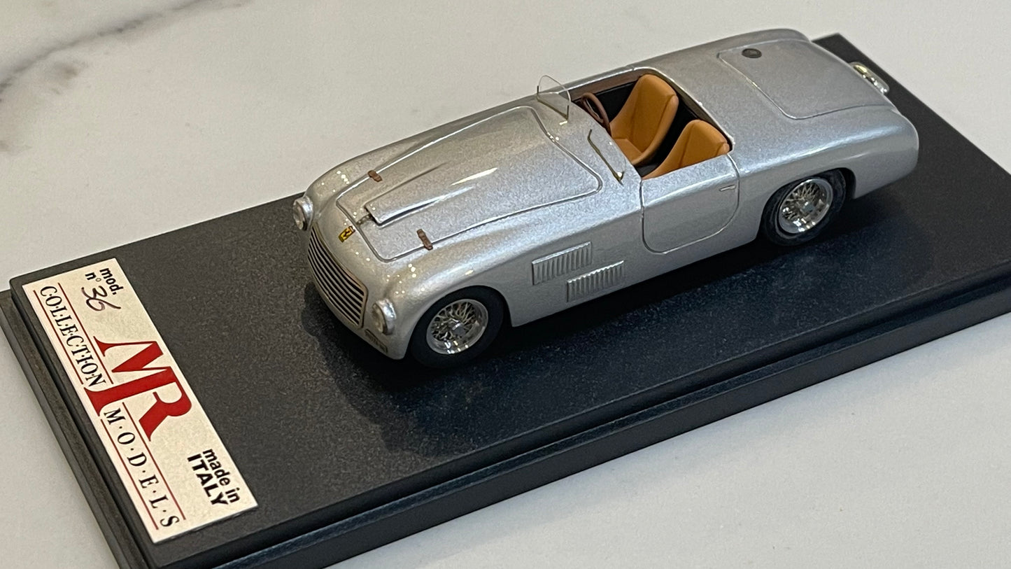 MR 1/43 Ferrari 166 Berlinetta Allemano Spider 1948 Silver MR32B