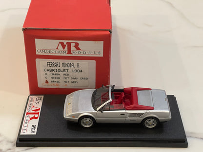MR 1/43 Ferrari Mondial 8 Cabriolet 1984 Met. Grey MR48C