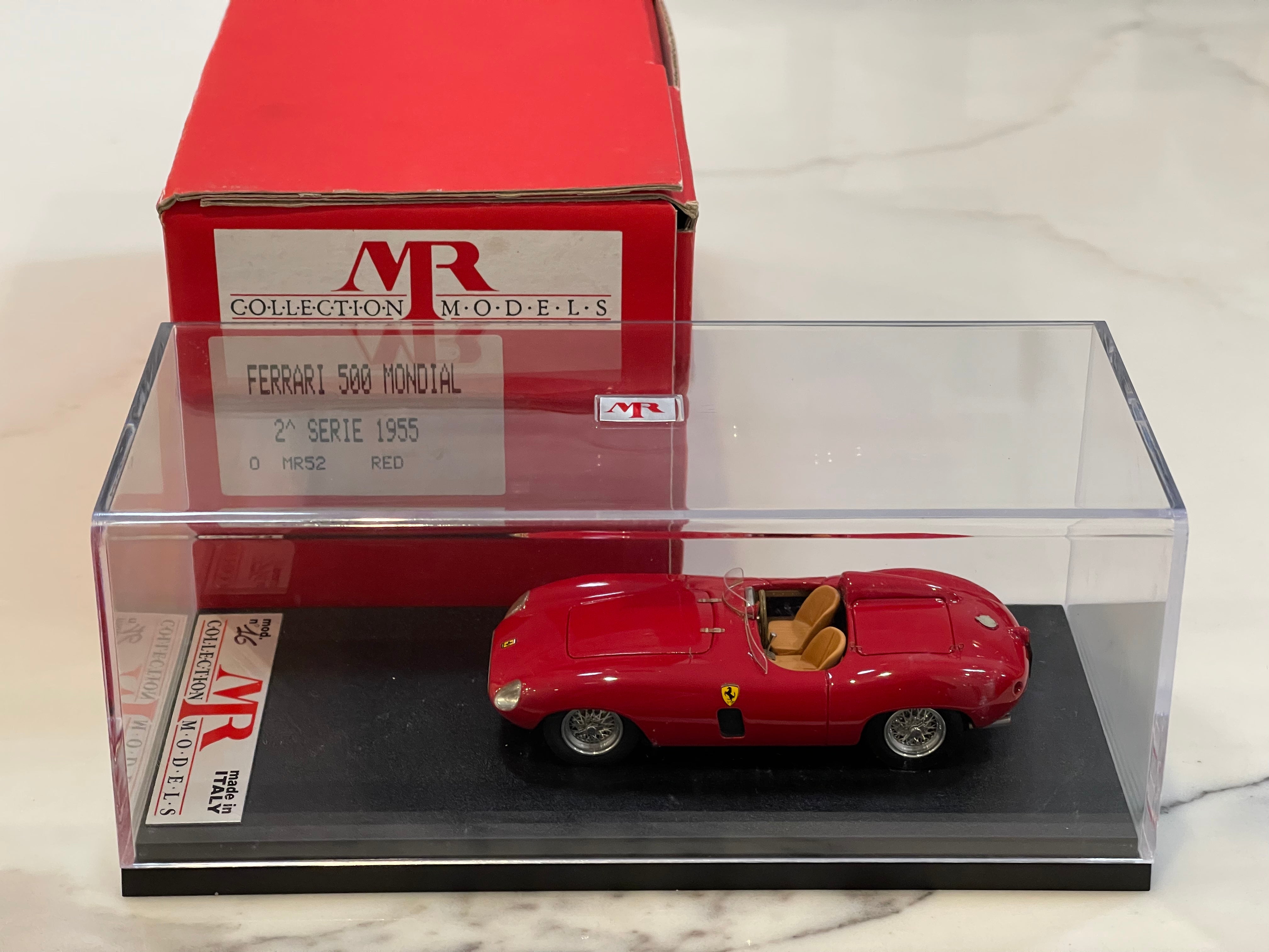 MR 1/43 Ferrari 500 Mondial Series II 1955 Red MR52