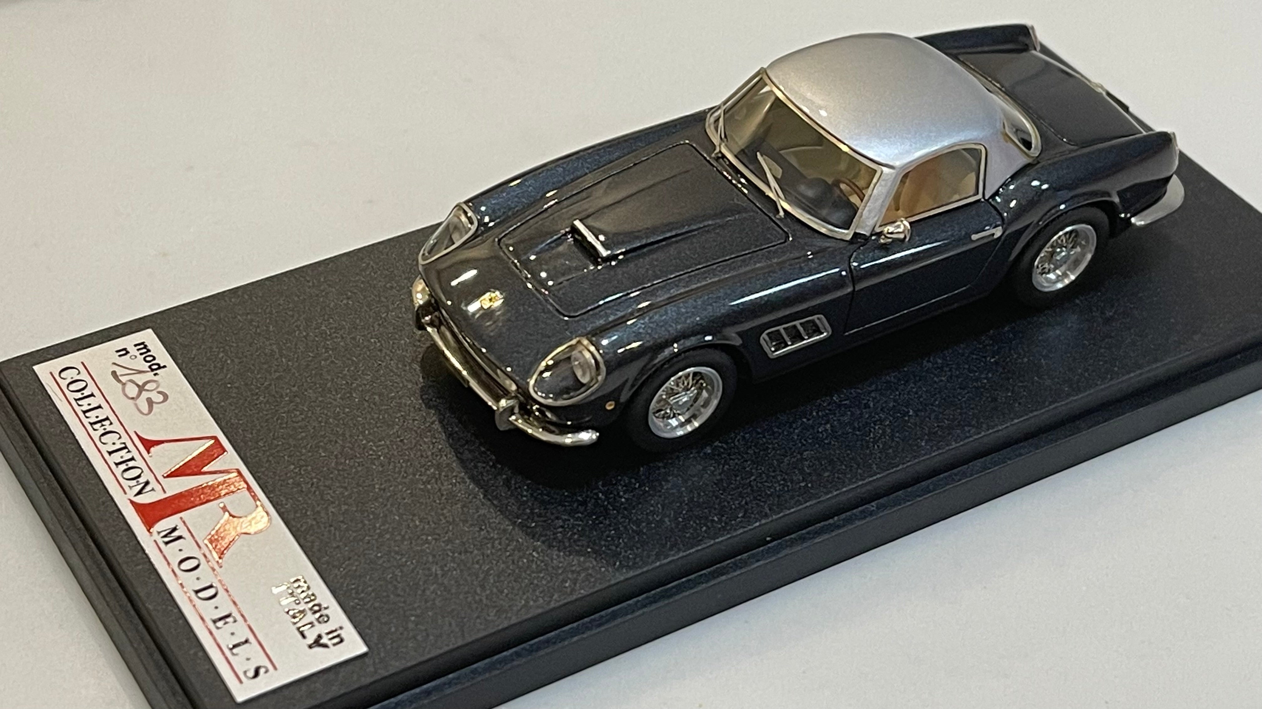 MR 1/43 Ferrari 250 GT California Spyder HT 1960 Met. Dark Grey/Silver MR62B