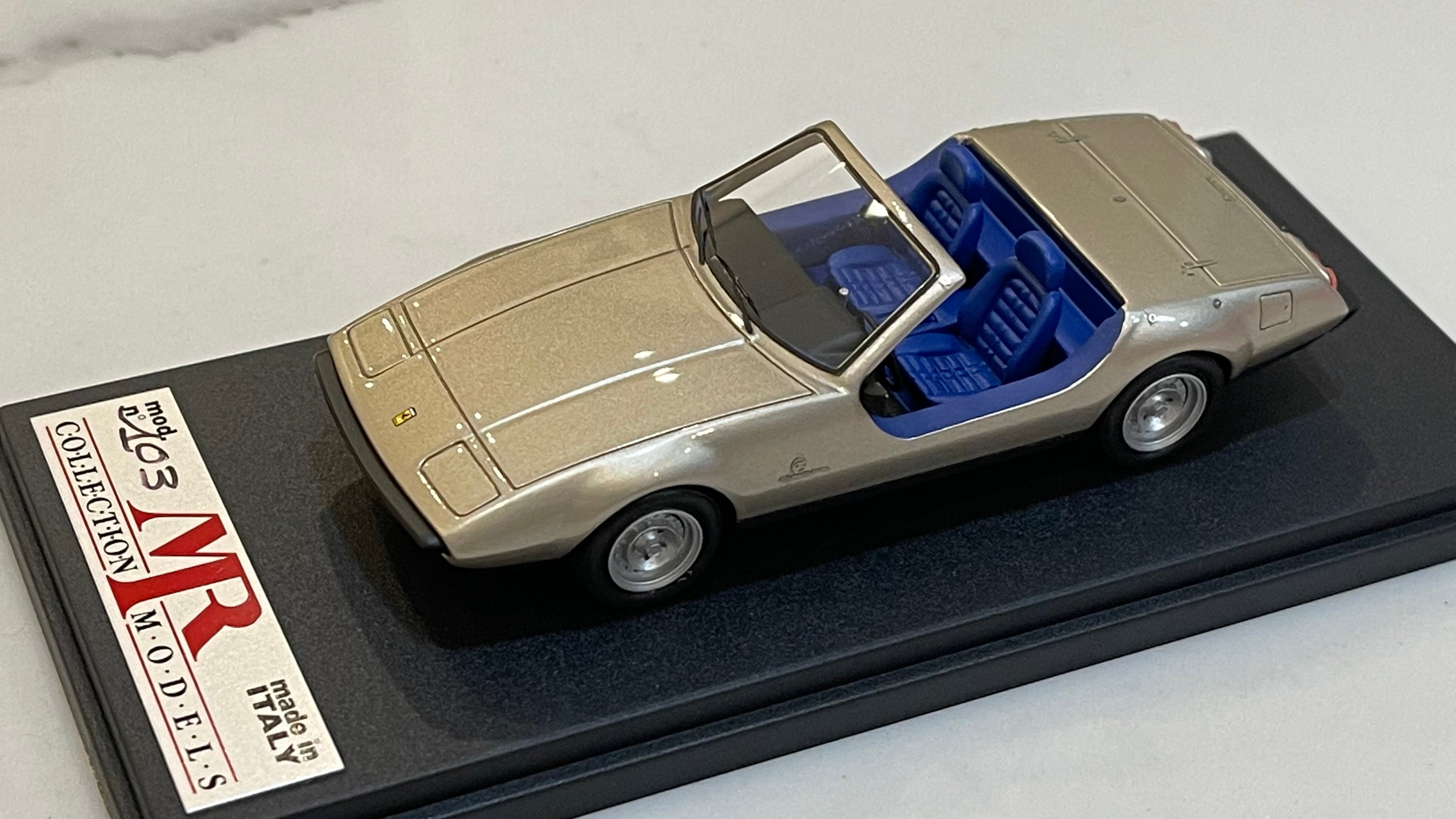 MR 1/43 Ferrari 365 GTC/4 Golfo Persico Beach 1976 Silver MR83B