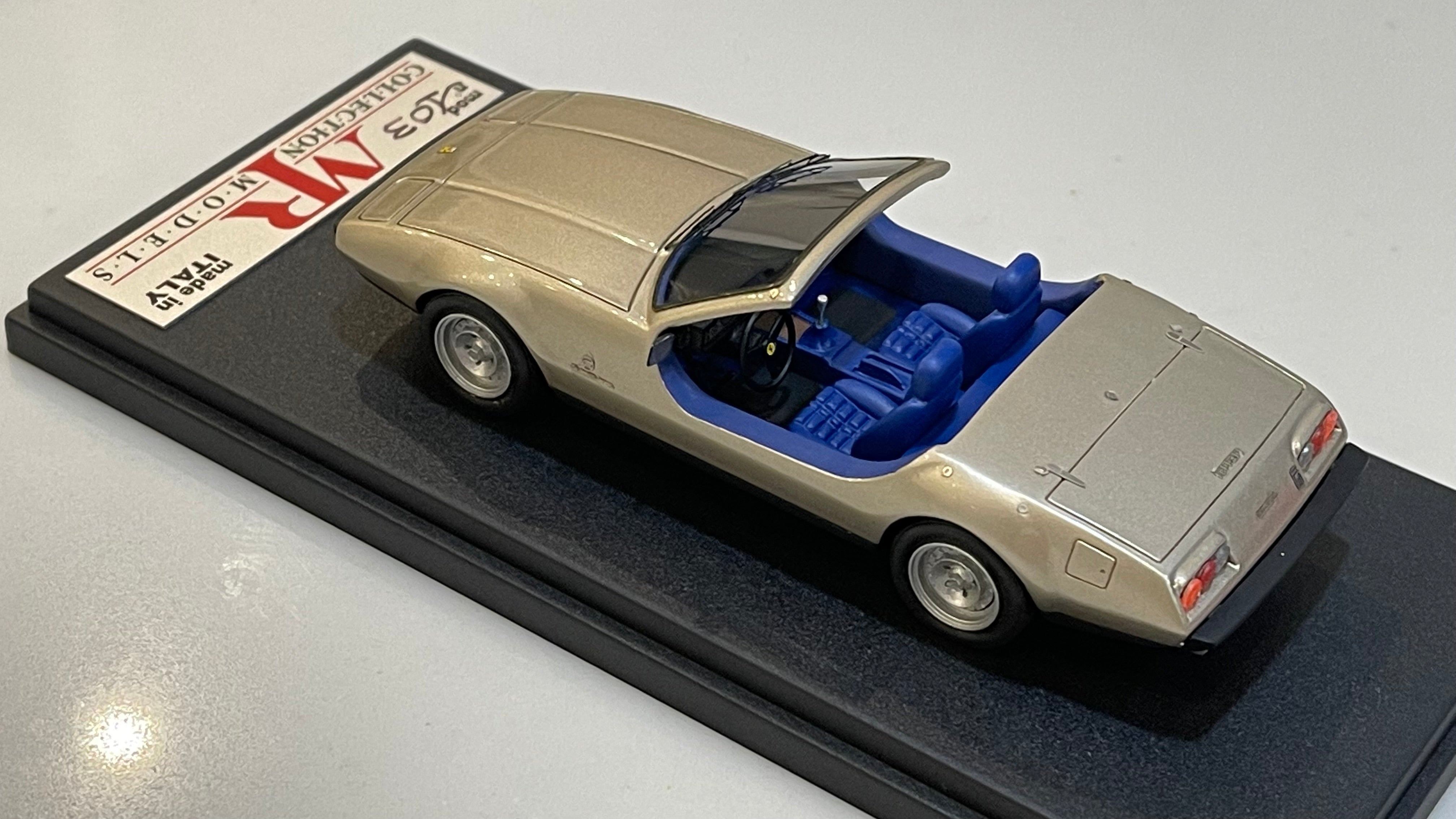 MR 1/43 Ferrari 365 GTC/4 Golfo Persico Beach 1976 Silver MR83B