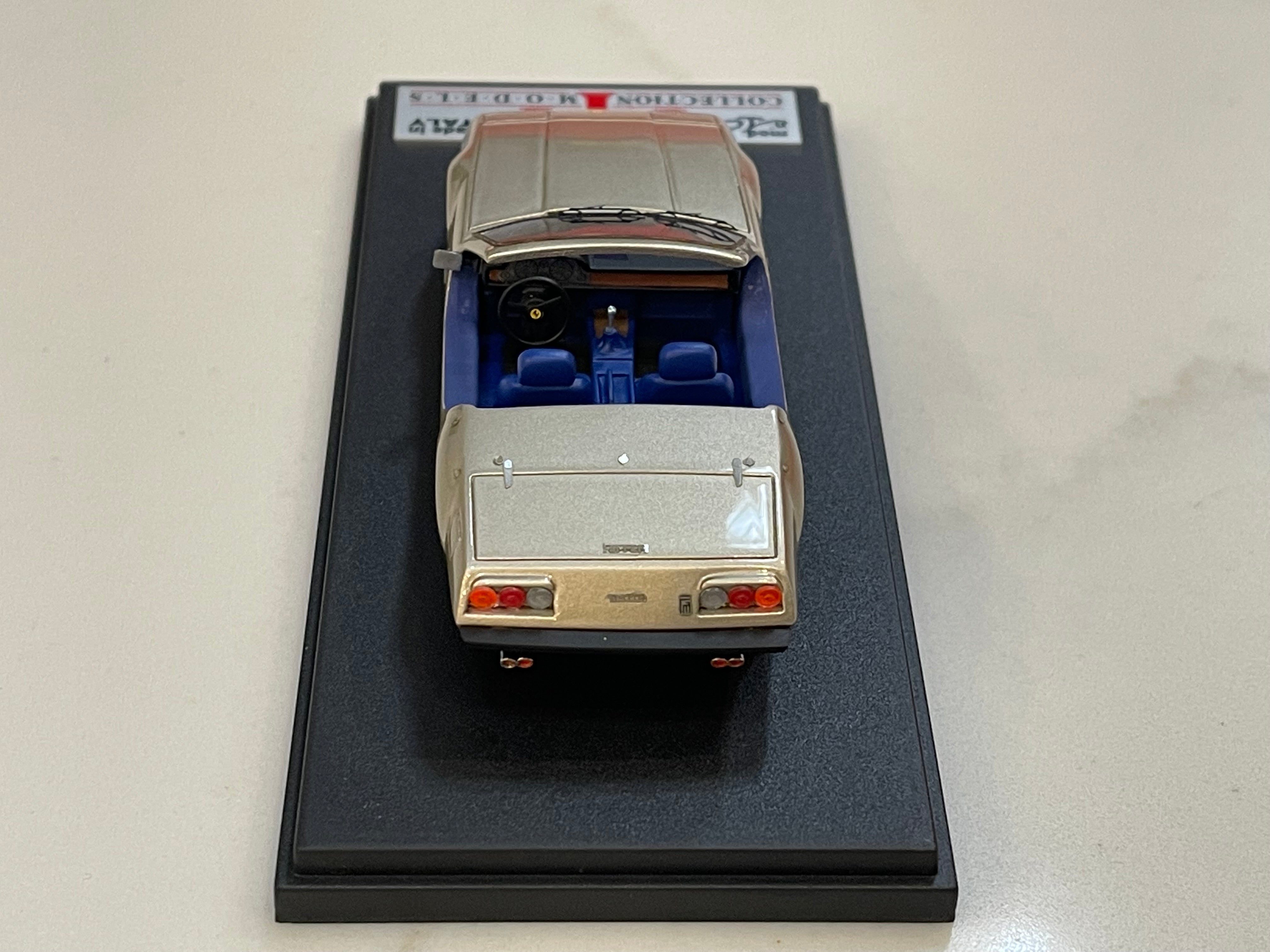 MR 1/43 Ferrari 365 GTC/4 Golfo Persico Beach 1976 Silver MR83B