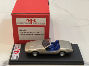 MR 1/43 Ferrari 365 GTC/4 Golfo Persico Beach 1976 Silver MR83B