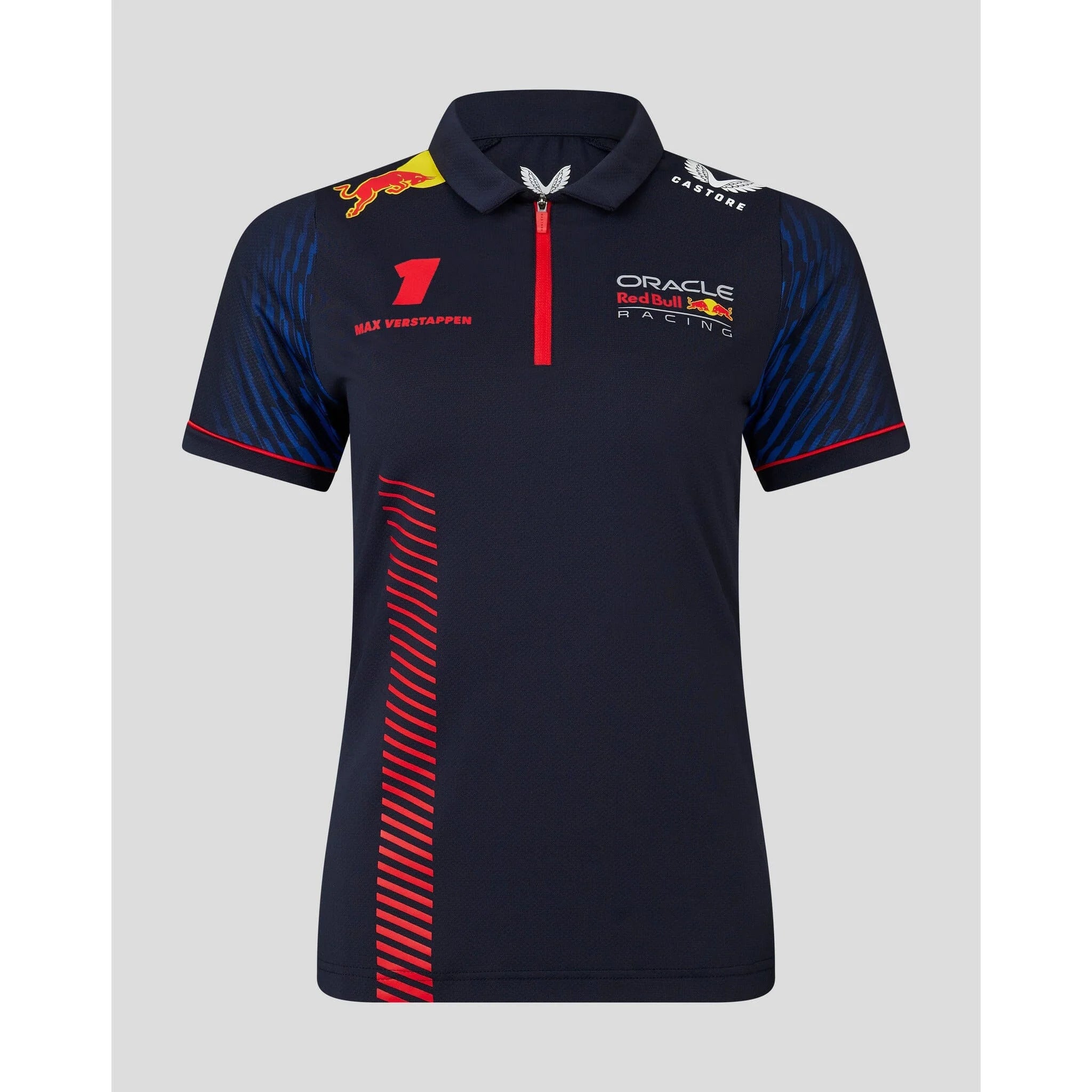 Red Bull Racing F1 Women's 2023 Max Verstappen Team Polo Shirt Navy