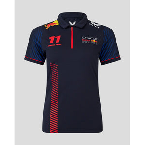 Red Bull Racing F1 Women's Sergio "Checo" Perez Team Polo Shirt Navy