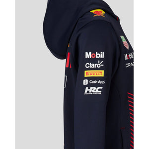 Red Bull Racing F1 Kid's Team Pullover Hooded Sweatshirt Navy