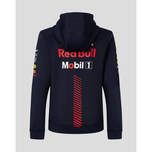 Red Bull Racing F1 Kid's 2023 Team Full Zip Hoodie Navy
