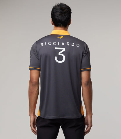 Mclaren F1 Men's Daniel Ricciardo Team Polo Shirt Orange