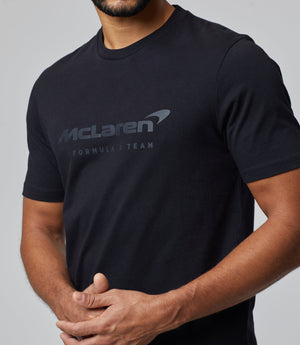 Mclaren F1 Men's Essentials Logo Core T-Shirt Black