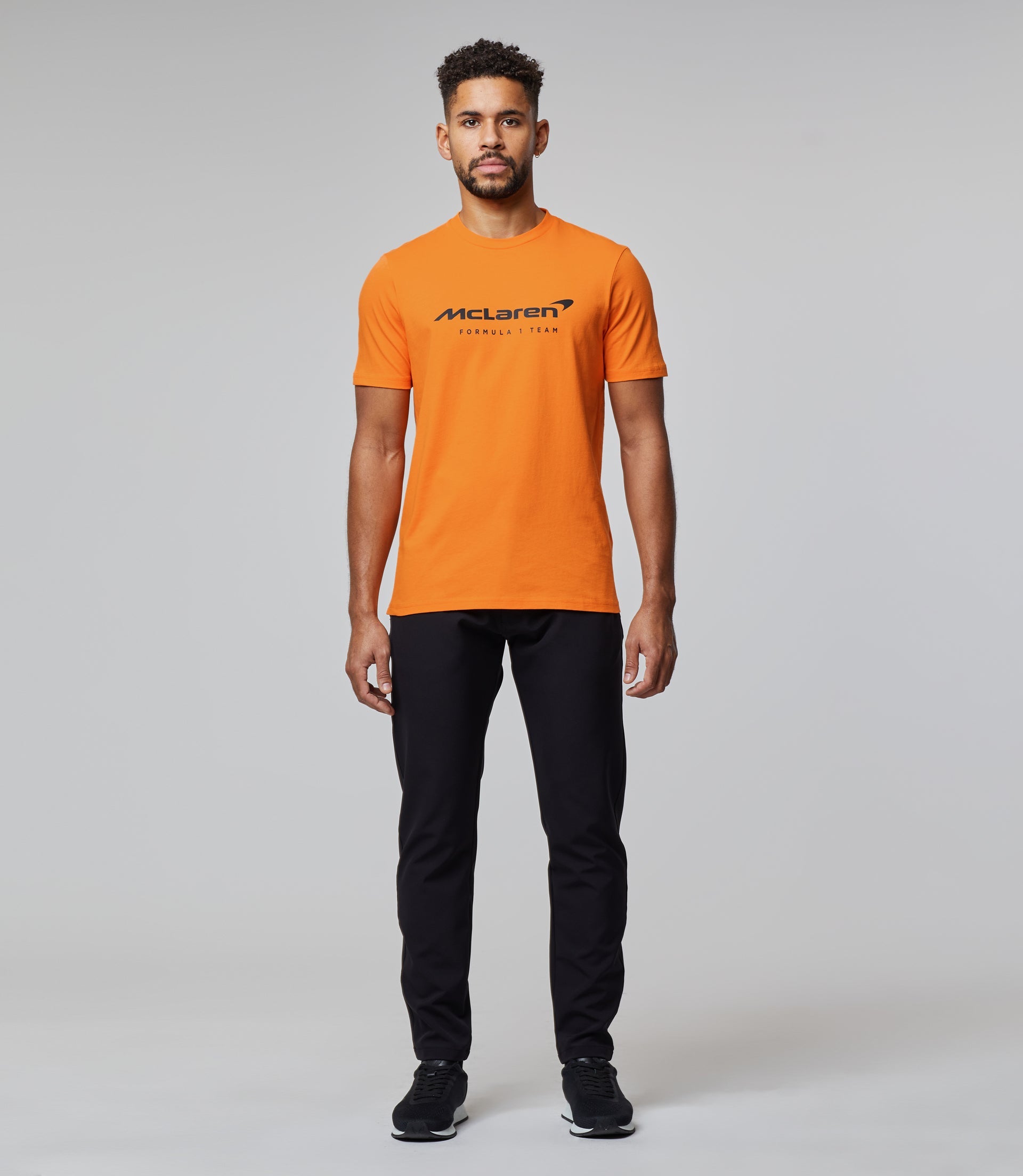 Mclaren F1 2022 Men's Essentials Logo Core T-Shirt Orange