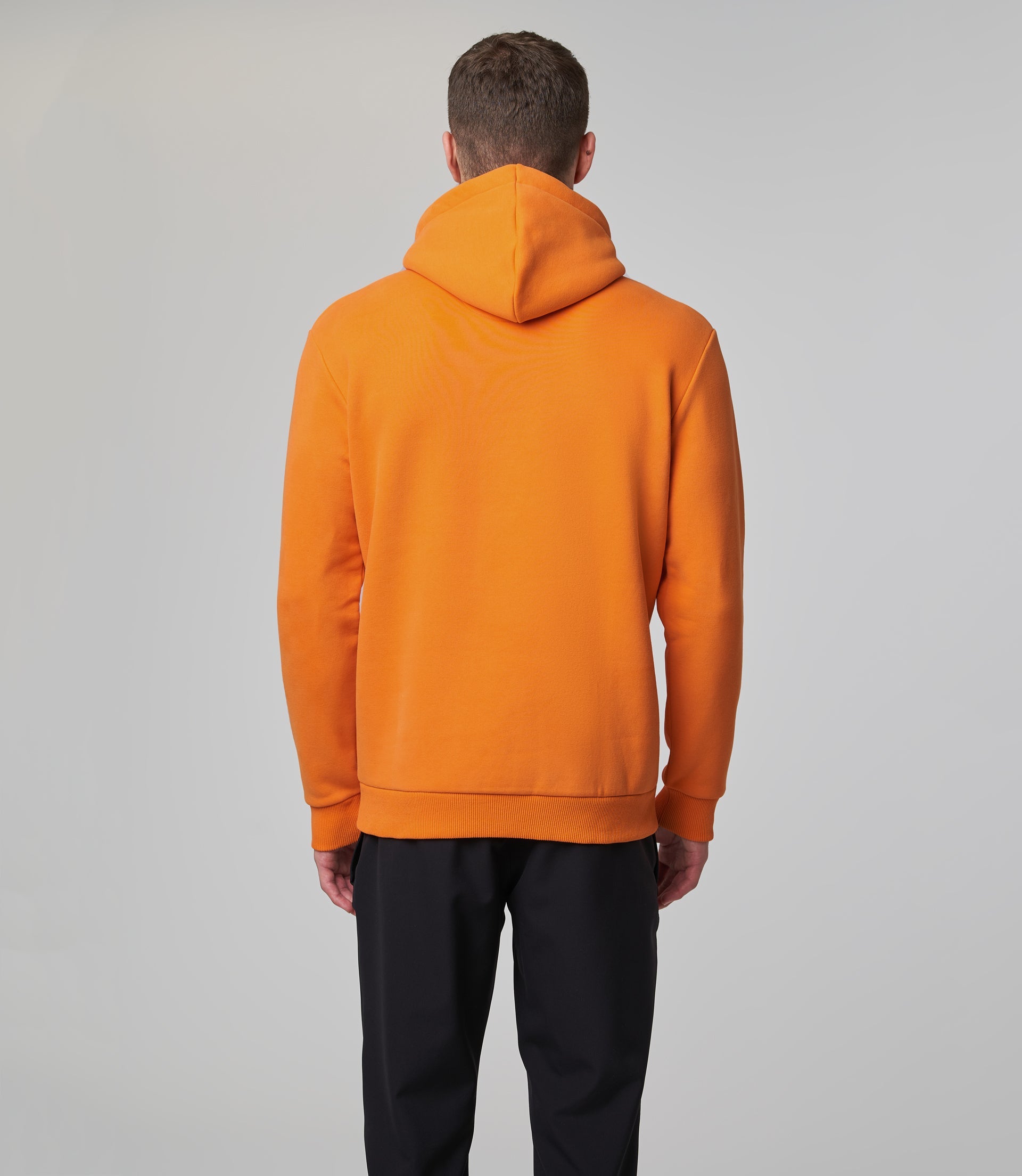 Mclaren F1 Men's Speedmark Logo Hooded Sweatshirt Orange
