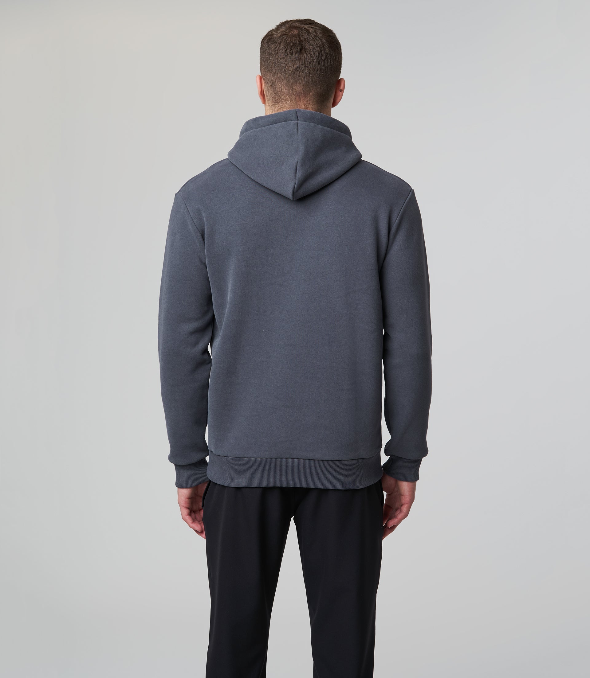 Mclaren F1 Men's Speedmark Logo Hooded Sweatshirt Dark Grey