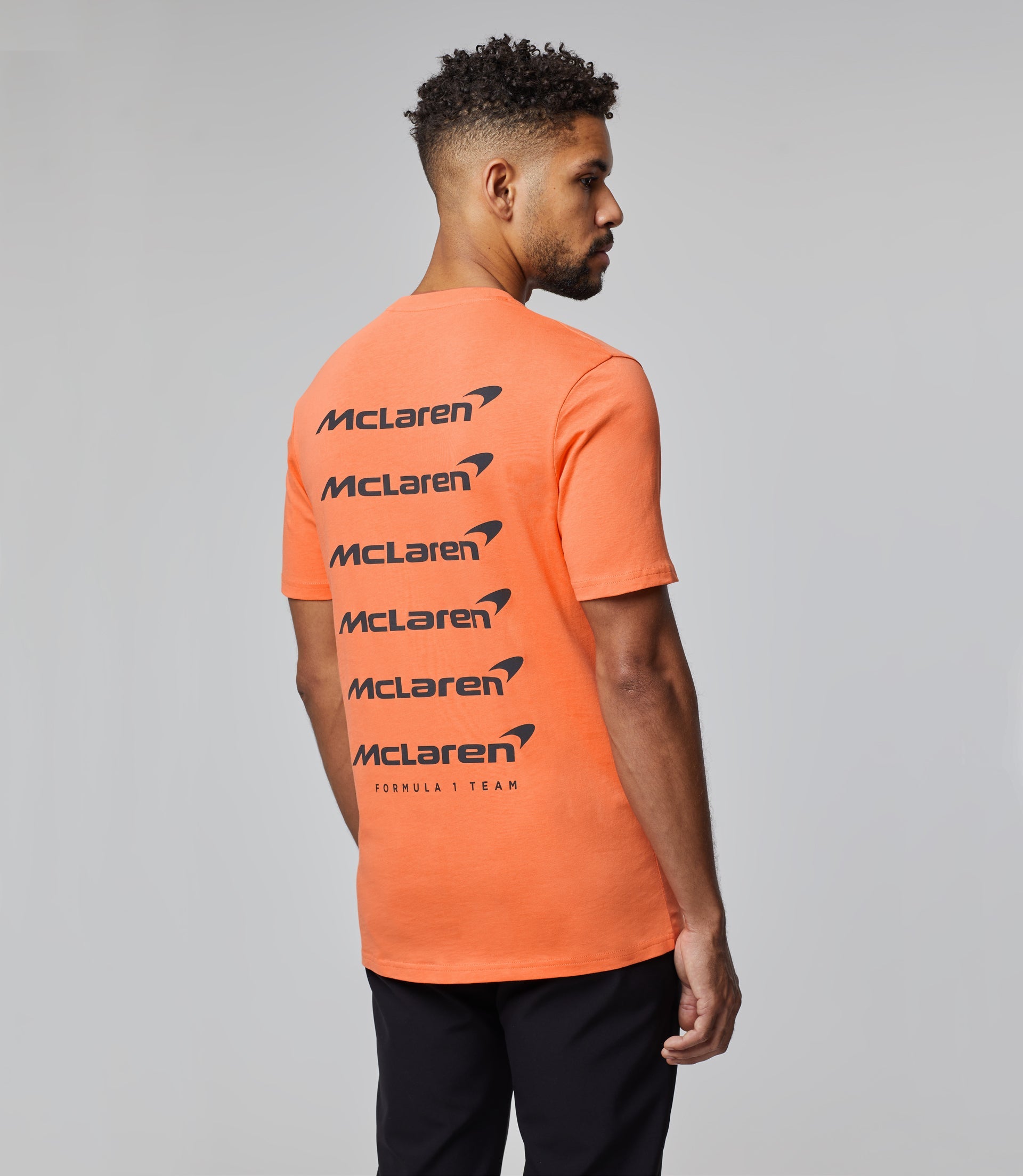 Mclaren F1 Men's Speedmark Logo T-Shirt Orange