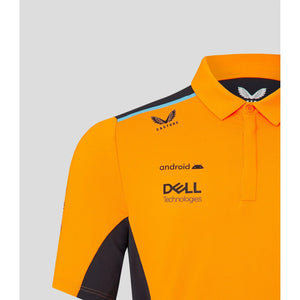 McLaren F1 Men's 2023 Team Lando Norris Polo Shirt Orange