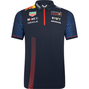 Red Bull Racing F1 Men's Team Polo Shirt Navy