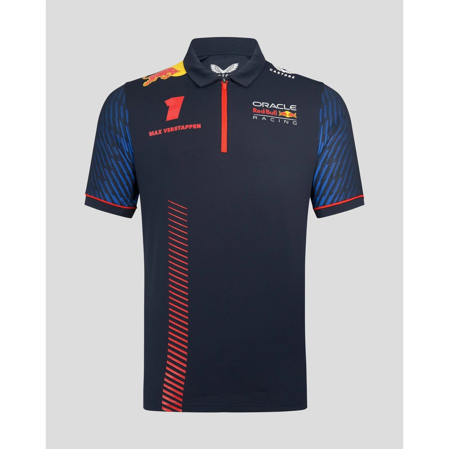 Red Bull Racing F1 Men's Max Verstappen Team Polo Shirt Navy