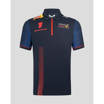 Red Bull Racing F1 Men's Max Verstappen Team Polo Shirt Navy