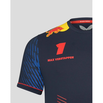 Red Bull Racing F1 Men's Max Verstappen Team T-Shirt Navy