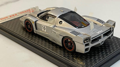 MR BOSICA 1/43 FERRARI FXX 2005 SILVER #16 OPEN/CLOSE MRBOS03
