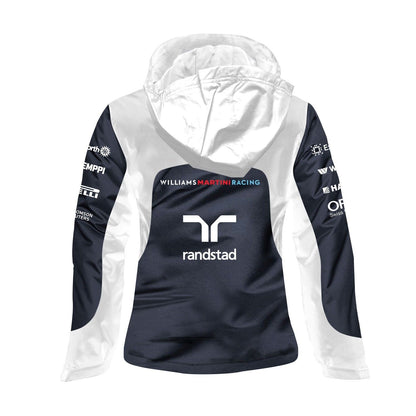Williams Martini Racing Women's Team 2-In-1 Jacket White/Navy