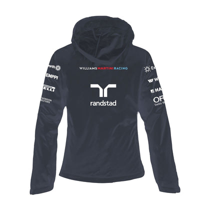 Williams Martini Racing Women's Team Waterproof Jacket Navy