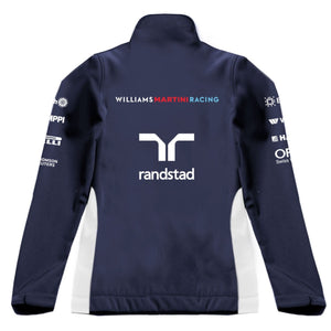 Williams Martini Racing Women's Team Softshell Track Jacket Navy